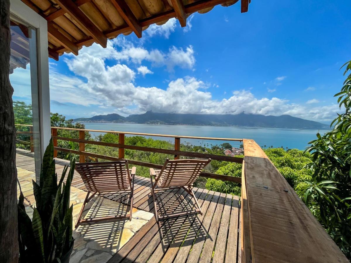 Chale Com Vista Para O Mar Ilhabela Exterior foto