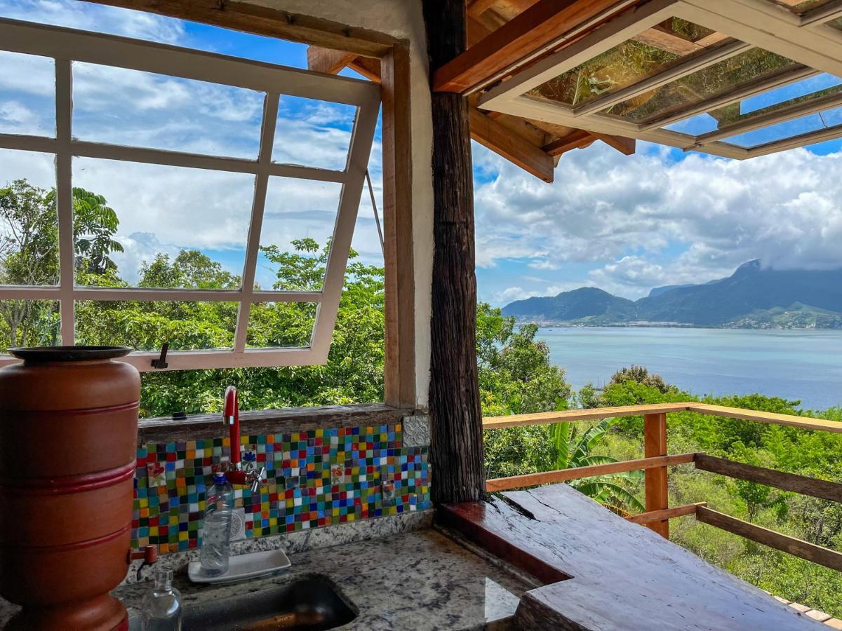 Chale Com Vista Para O Mar Ilhabela Exterior foto